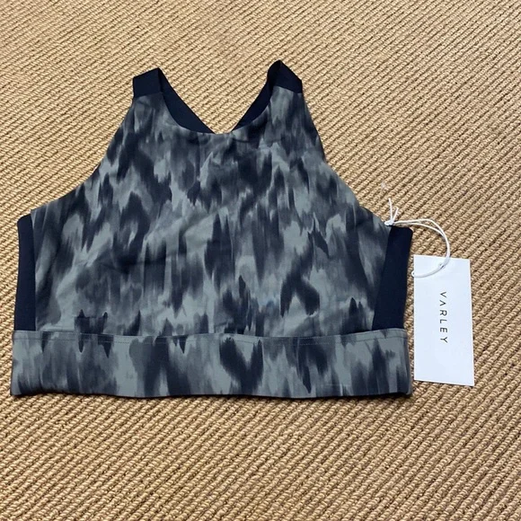 Varley Sherman bra watercolor Aztek animal - Picture 1 of 4